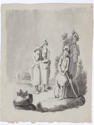 100 The Introduction. 18th century French School