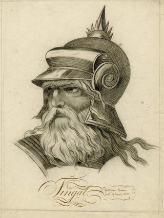 1026 Portrait of Fingal, or Finn MacCool. 19th century European School