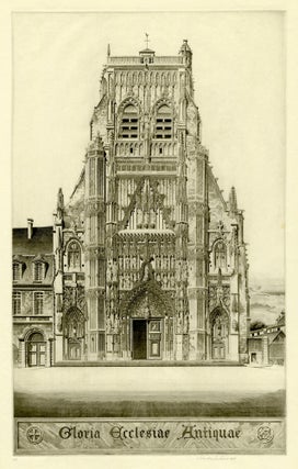 1039 Gloria, Saint Riquier; The Church of Saint Riquier; Gloria Ecclesiae Antiquae. John Taylor Arms