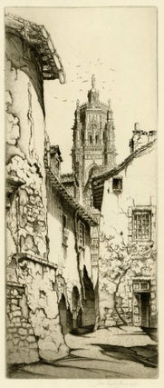 1044 Rodez; The Tower of Notre Dame. John Taylor Arms