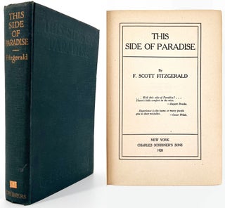 1061 This Side of Paradise. F. Scott Fitzgerald