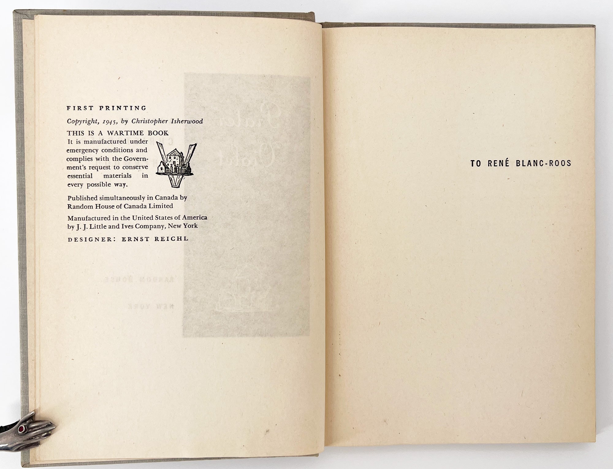 Prater Violet | Christopher Isherwood | First Edition, First Printing