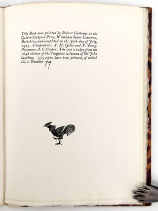 A Ballad Upon a Wedding; With Engravings by Eric Ravilious