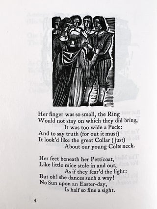 A Ballad Upon a Wedding; With Engravings by Eric Ravilious