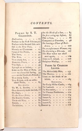 Poems; To which are now added Poems by Charles Lamb and Charles Lloyd
