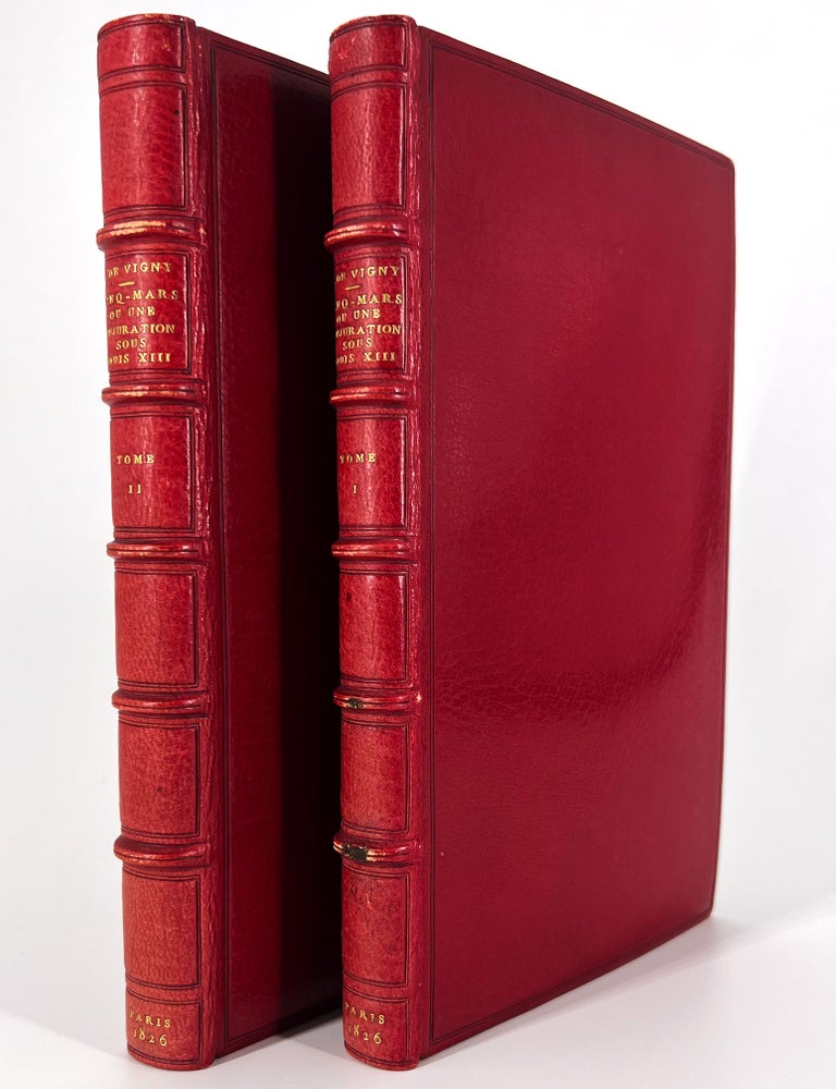 1072 Cinq-Mars; ou une conjuration sous Louis XIII. Alfred de Vigny, Alfred Victor Comte de Vigny.