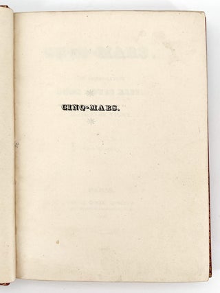 Cinq-Mars; ou une conjuration sous Louis XIII