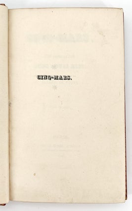 Cinq-Mars; ou une conjuration sous Louis XIII