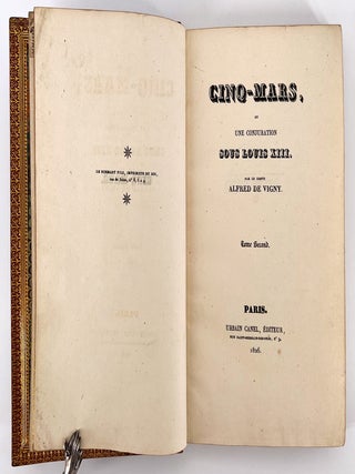 Cinq-Mars; ou une conjuration sous Louis XIII