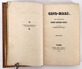 Cinq-Mars; ou une conjuration sous Louis XIII