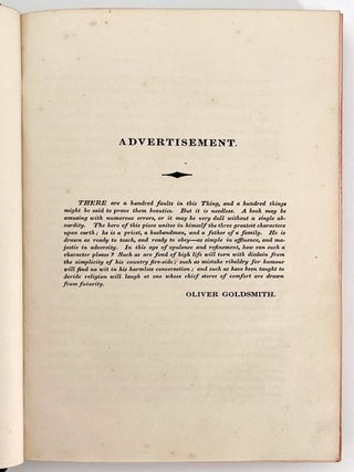 The Vicar of Wakefield; A Tale, by Doctor Goldsmith