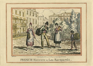 110 French Musicians, or Les Savoyards. George Cruikshank