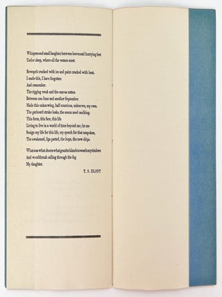 Marina; Drawings by E. McKnight Kauffer