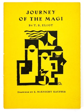 1122 Journey of the Magi; Drawings by E. McKnight Kauffer. T. S. Eliot