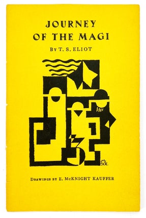 1122 Journey of the Magi; Drawings by E. McKnight Kauffer. T. S. Eliot