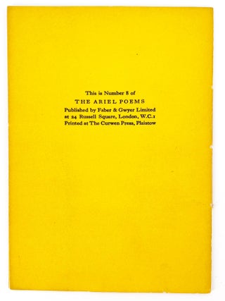 Journey of the Magi; Drawings by E. McKnight Kauffer