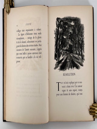 Sylvie, Souvenirs du Valois; avec les lithographies de Roland Oudot