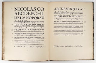 On Typefaces; Examples of the use of Type for the Printing of Books...