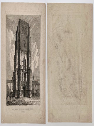 N.W. View Of The Tower of Beccles Church, Suffolk
