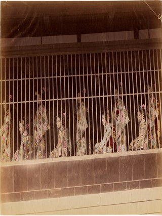 1149 Japan – Tokyo, The Yoshiwara Prostitute Houses. Original Photograph / Photographer...