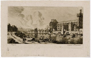 The Pavillon de Mademoiselle and Part of the Louvre