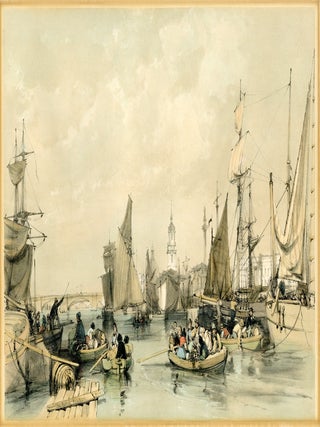1219 Port of London. James Duffield Harding