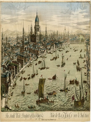 1226 The South West Prospect of London. English School 18th century