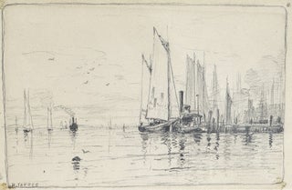 1228 Ships in New York Harbor. Henry Farrer
