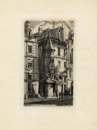 Tourelle, Rue de la Tixéranderie démolie en 1851