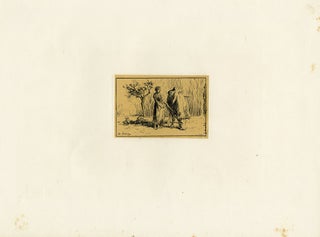 Grazing Cow; Vache paissant