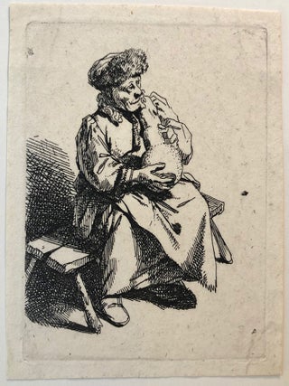 125 Woman Seated Holding a Jug. Cornelis Bega