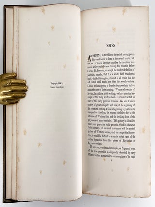 Catalogue of the Morgan Collection of Chinese Porcelains