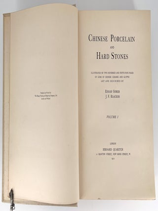 Chinese Porcelain and Hard Stones