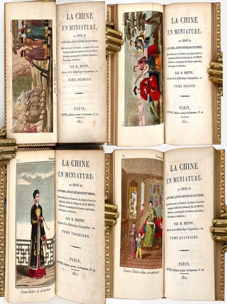 La Chine en Miniature & Coup d'Oeil sur la Chine; ou Choix del Costumes, Arts et Métiers de cet Empire.
