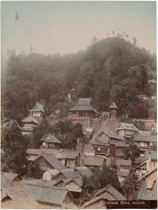 1293 Japan – Kiyomizu Temple, Nagasaki. Original Photograph / Photographer unattributed
