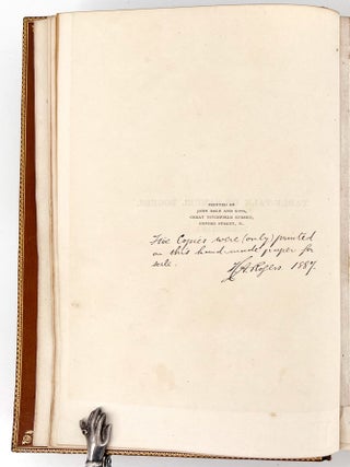Recollections of the Table Talk of Samuel Rogers to which is added, Porsoniana; Edited by Alexander Dyce