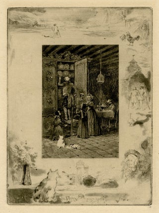 1344 Les Vieux (The Elders). Félix Hilaire Buhot