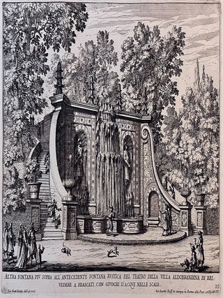 1355 Fountains of Rome. Giovanni Battista Falda