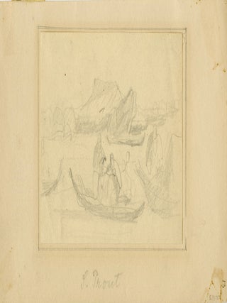Study of fishermen near a rocky outcropping