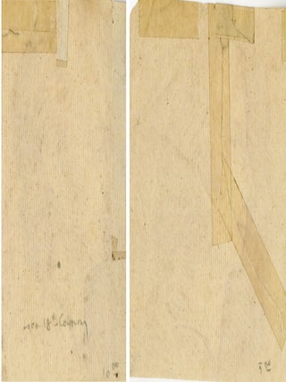 A pair of portraits in profile (2 works)
