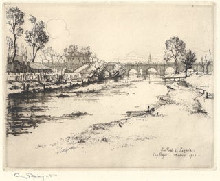 1442 Le Pont de Segovie. Eugène Béjot