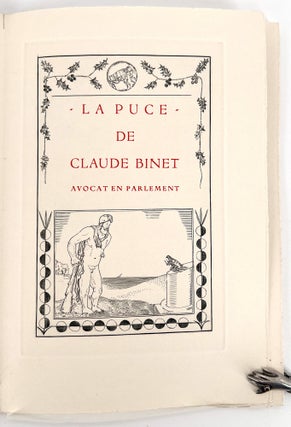 La Puce de Madame Des Roches; ou Jeux poétiques composés aux grands jours de Poitiers , l'an MDLXXIX , par Catherine des Roches