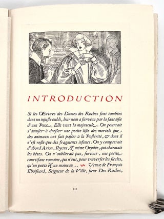 La Puce de Madame Des Roches; ou Jeux poétiques composés aux grands jours de Poitiers , l'an MDLXXIX , par Catherine des Roches