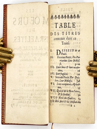 Les Moeurs des Israelites