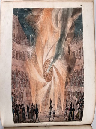 Un an à Rome et dans ses environs; Recueil de dessins lithographiés, représentant les costumes, les usages et le cérémonies civiles et religieuses des états romains, et généralement tout ce qu'on y voit de remarquable pendant le cours d'une année.