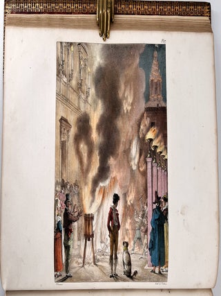 Un an à Rome et dans ses environs; Recueil de dessins lithographiés, représentant les costumes, les usages et le cérémonies civiles et religieuses des états romains, et généralement tout ce qu'on y voit de remarquable pendant le cours d'une année.