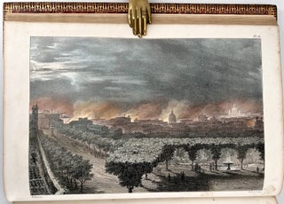 Un an à Rome et dans ses environs; Recueil de dessins lithographiés, représentant les costumes, les usages et le cérémonies civiles et religieuses des états romains, et généralement tout ce qu'on y voit de remarquable pendant le cours d'une année.