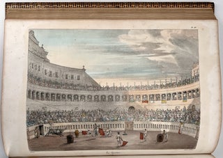 Un an à Rome et dans ses environs; Recueil de dessins lithographiés, représentant les costumes, les usages et le cérémonies civiles et religieuses des états romains, et généralement tout ce qu'on y voit de remarquable pendant le cours d'une année.