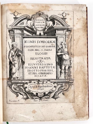 Bibliothecæ Alexandrinæ icones symbolicæ … elogiis illustratæ