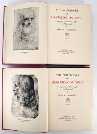 The Notebooks of Leonardo da Vinci; Arranged, rendered into English and Introduced by Edward MacCurdy